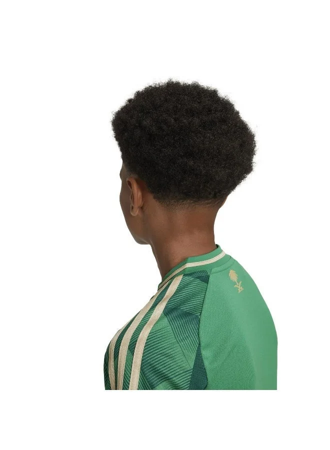 Adidas Saff H Jsy Y Green Football Jerseys For Kids Unisex 128